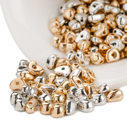 100pcs Irregular Geometric CCB Beads