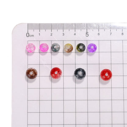 6x7mm CCB Heart Transverse Hole Spacer Beads