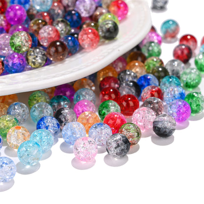 6x7mm CCB Heart Transverse Hole Spacer Beads