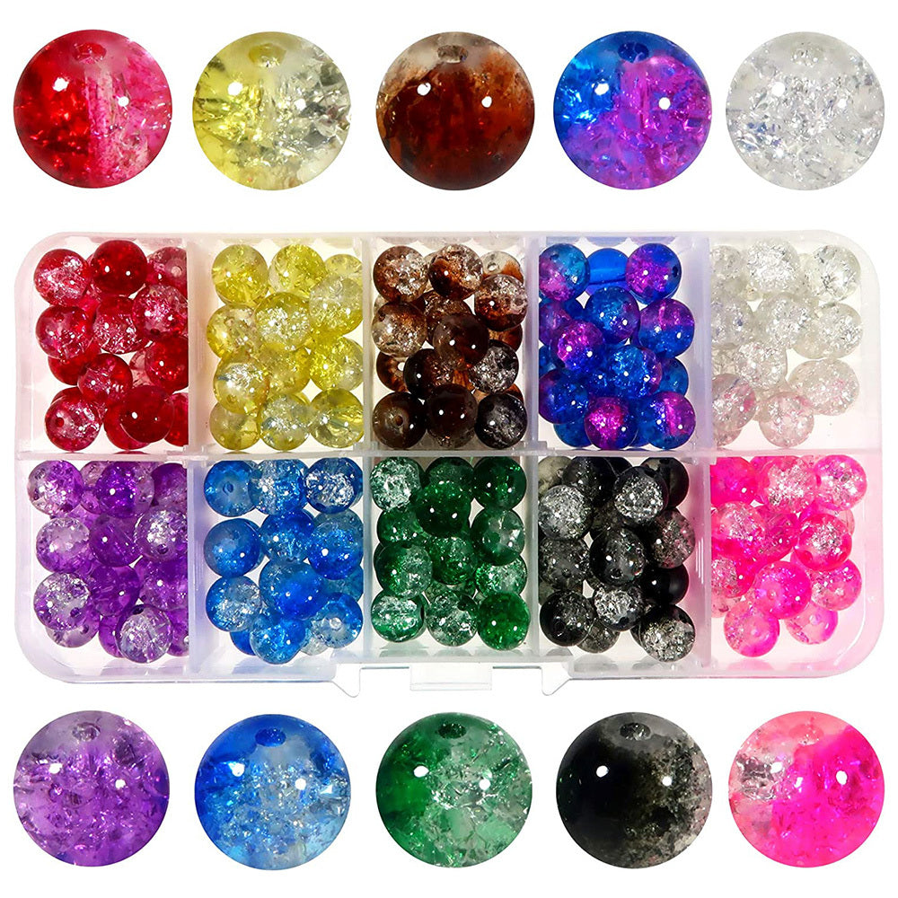 6x7mm CCB Heart Transverse Hole Spacer Beads