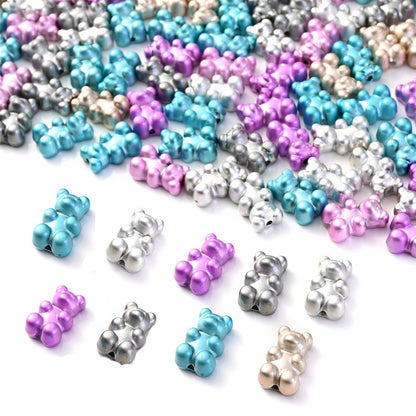 10pcs 11x18mm Imitation Metal Acrylic Spacer Beads