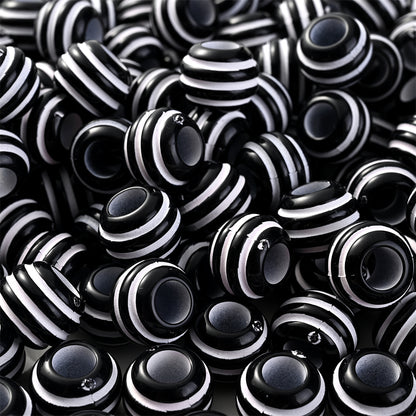 Geometric CCB Plastic Spacer Beads