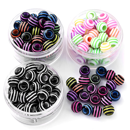 Geometric CCB Plastic Spacer Beads