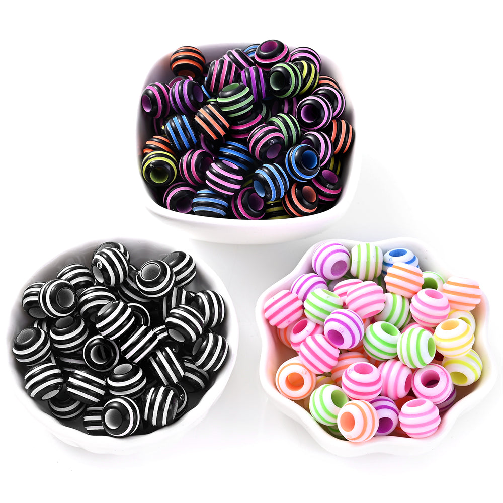 Geometric CCB Plastic Spacer Beads