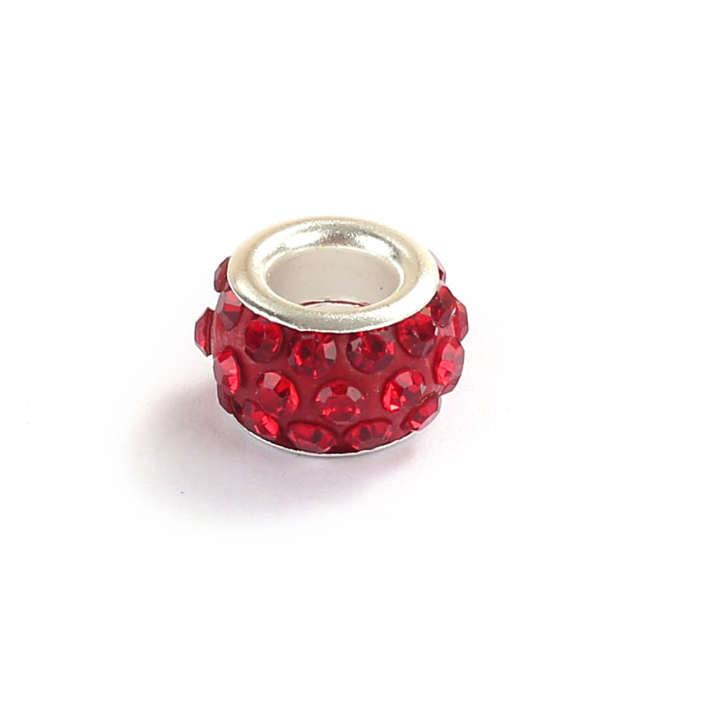 Colorful Trendy Acrylic Round Spacer Beads
