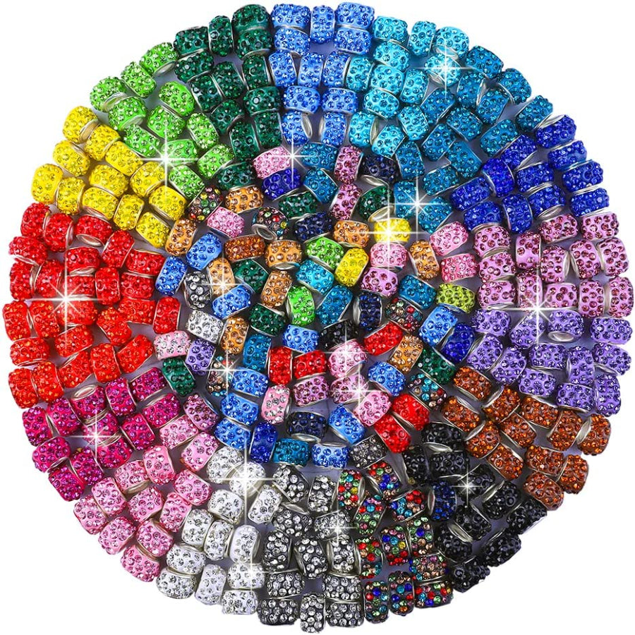 Colorful Trendy Acrylic Round Spacer Beads