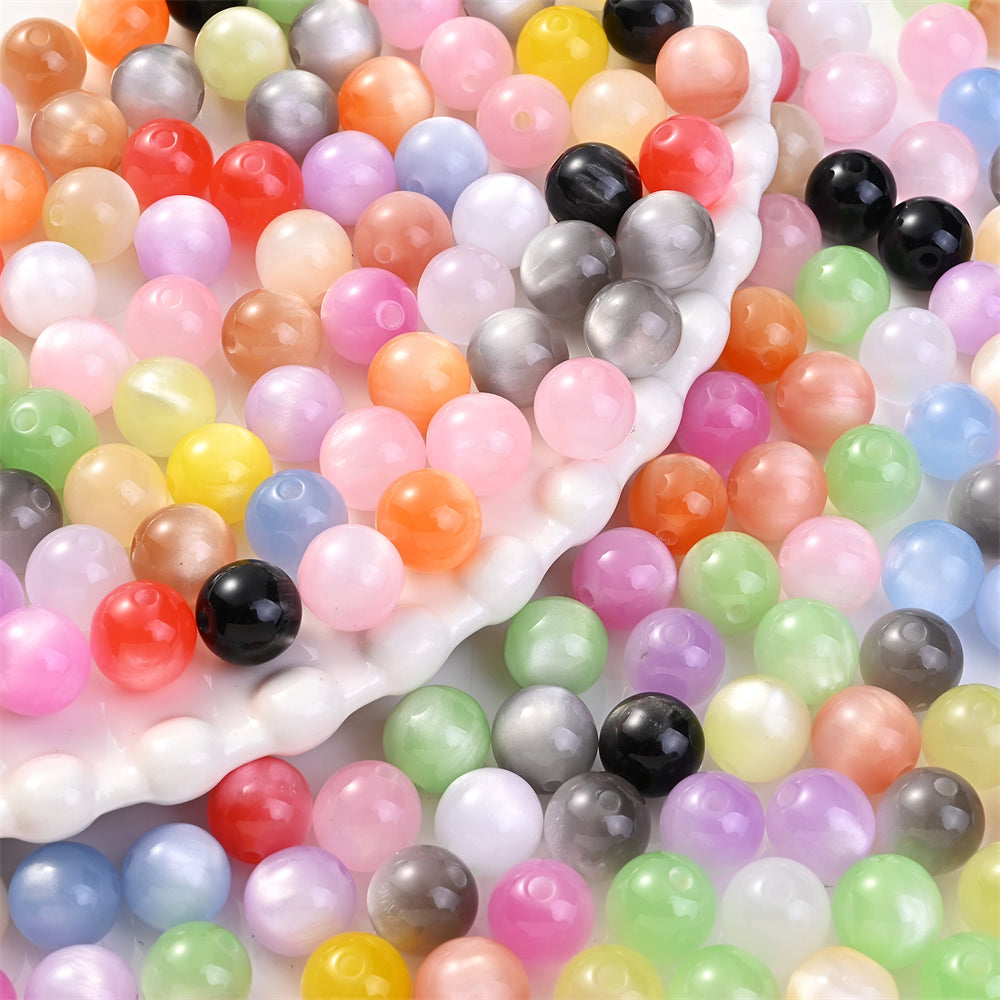 4mm Super Shiny Bohemia Glass Ice Round Seed Beads