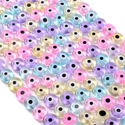 ABS Imitation Pearl Petal AB Shiny Flower Spacer Beads