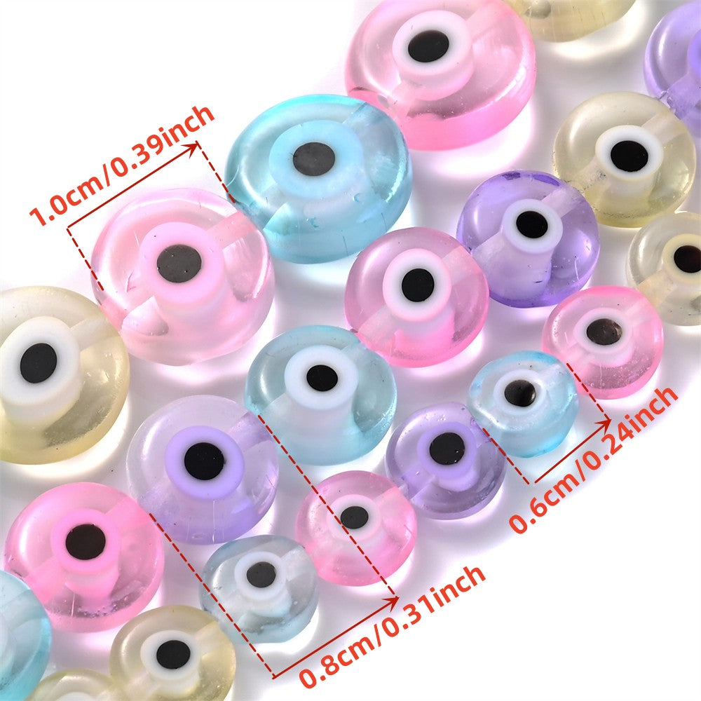 ABS Imitation Pearl Petal AB Shiny Flower Spacer Beads