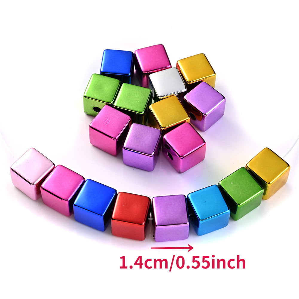 Colorful Acrylic Alphabet Initial Letter Name Beads