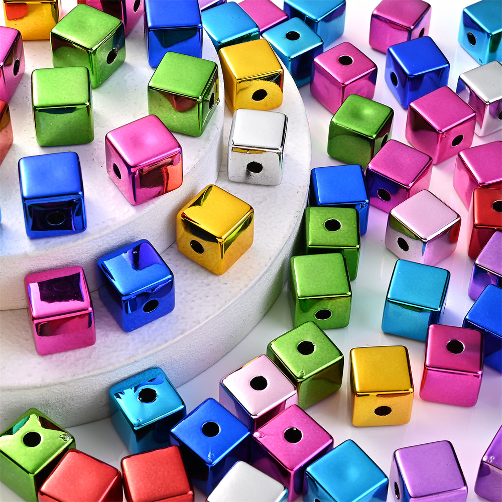 Colorful Acrylic Alphabet Initial Letter Name Beads