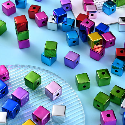 Colorful Acrylic Alphabet Initial Letter Name Beads