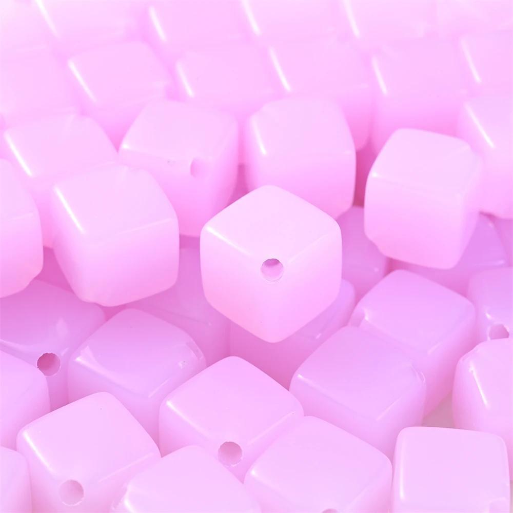 Colorful Shiny AB Acrylic Transparent Round Spacer Beads