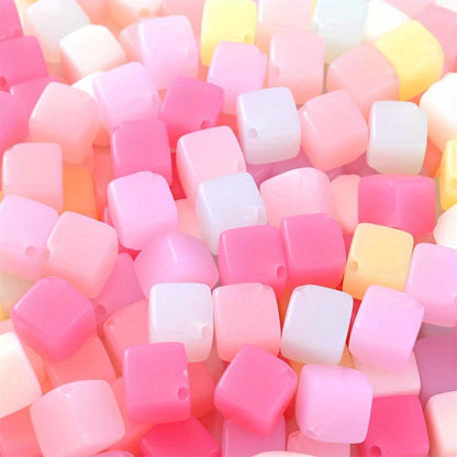 Colorful Shiny AB Acrylic Transparent Round Spacer Beads