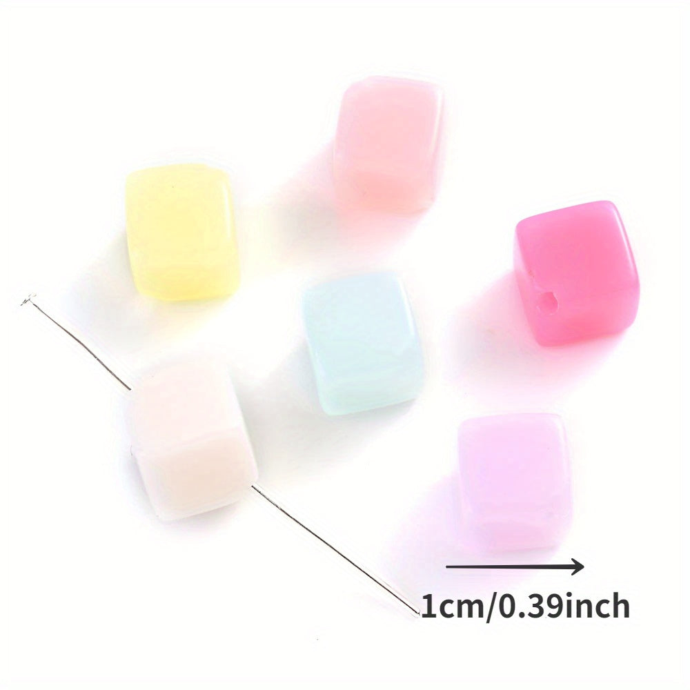 Colorful Shiny AB Acrylic Transparent Round Spacer Beads