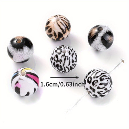 Colorful Square Cube Diagonal Hole Acrylic Spacer Beads