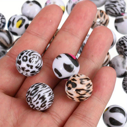 Colorful Square Cube Diagonal Hole Acrylic Spacer Beads