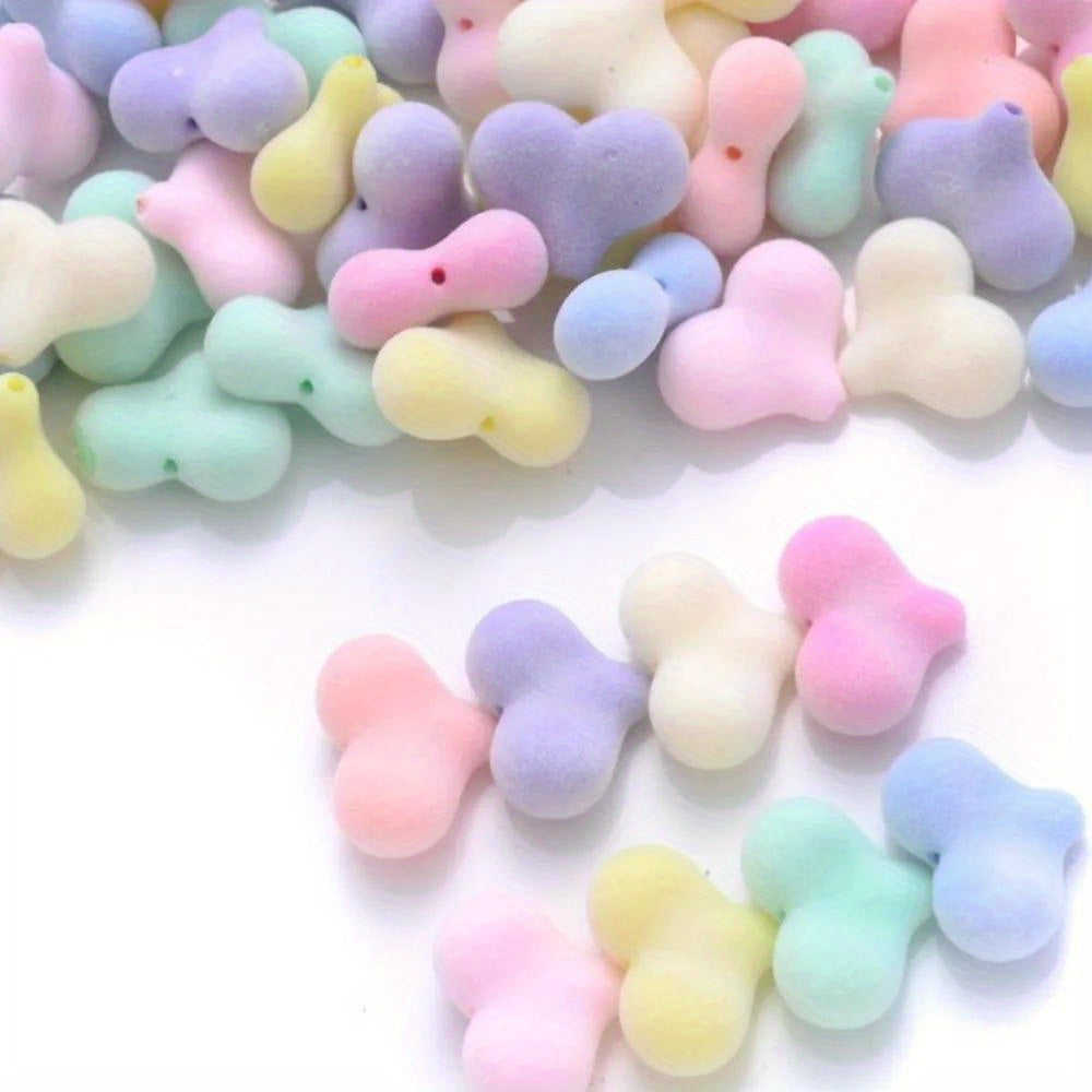 Bow Hat Silicone Beads for DIY Pen and Keychain Decor