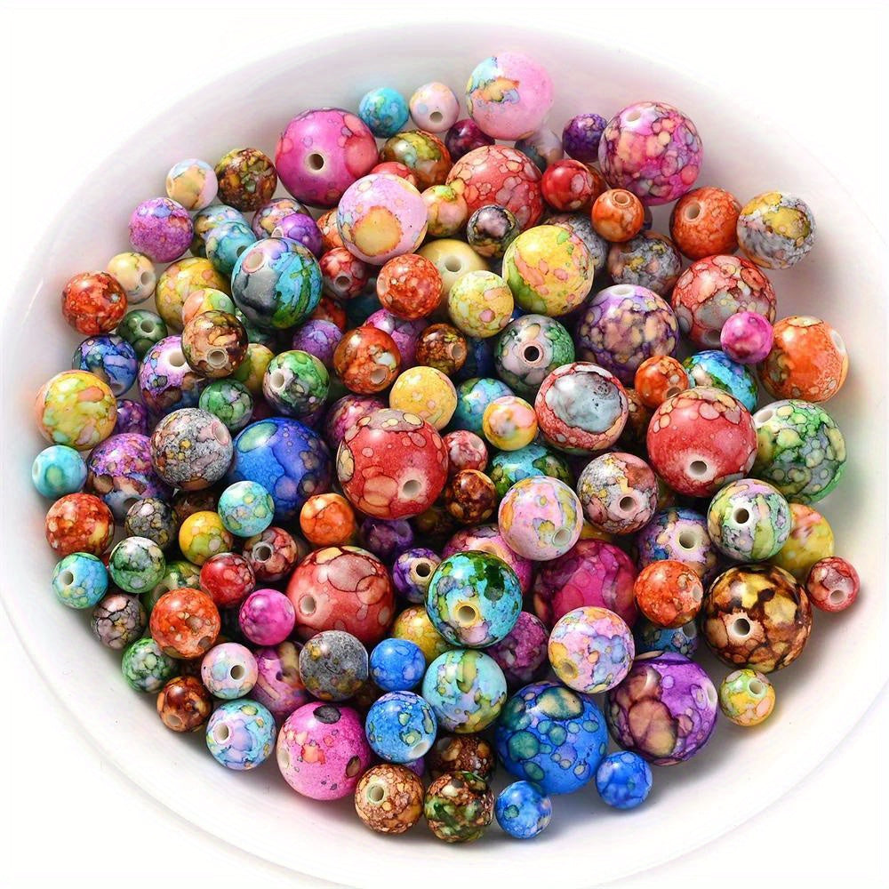 Colorful Rustic Farmhouse Wood Spacer Beads