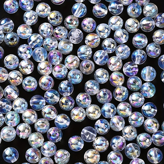 Multi Color Butterfly AB Acrylic Spacer Beads