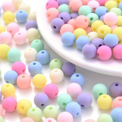 Multicolor Flower AB Fine Flicker Acrylic Beads