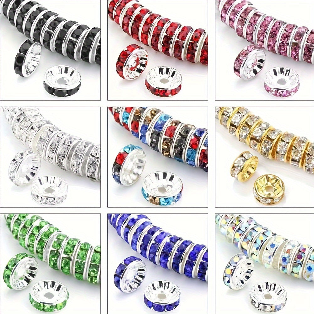6mm 28-Color Round Glass Crystal Beads