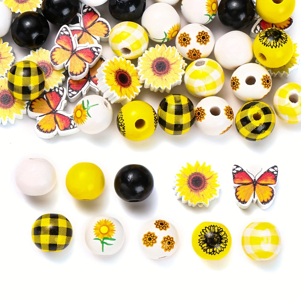 4 Colors Silicone Lentil Abacus Spacer Beads