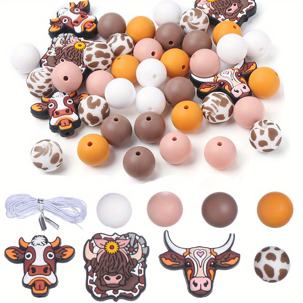 8mm Mix Gradient Shiny Acrylic Spacer Beads