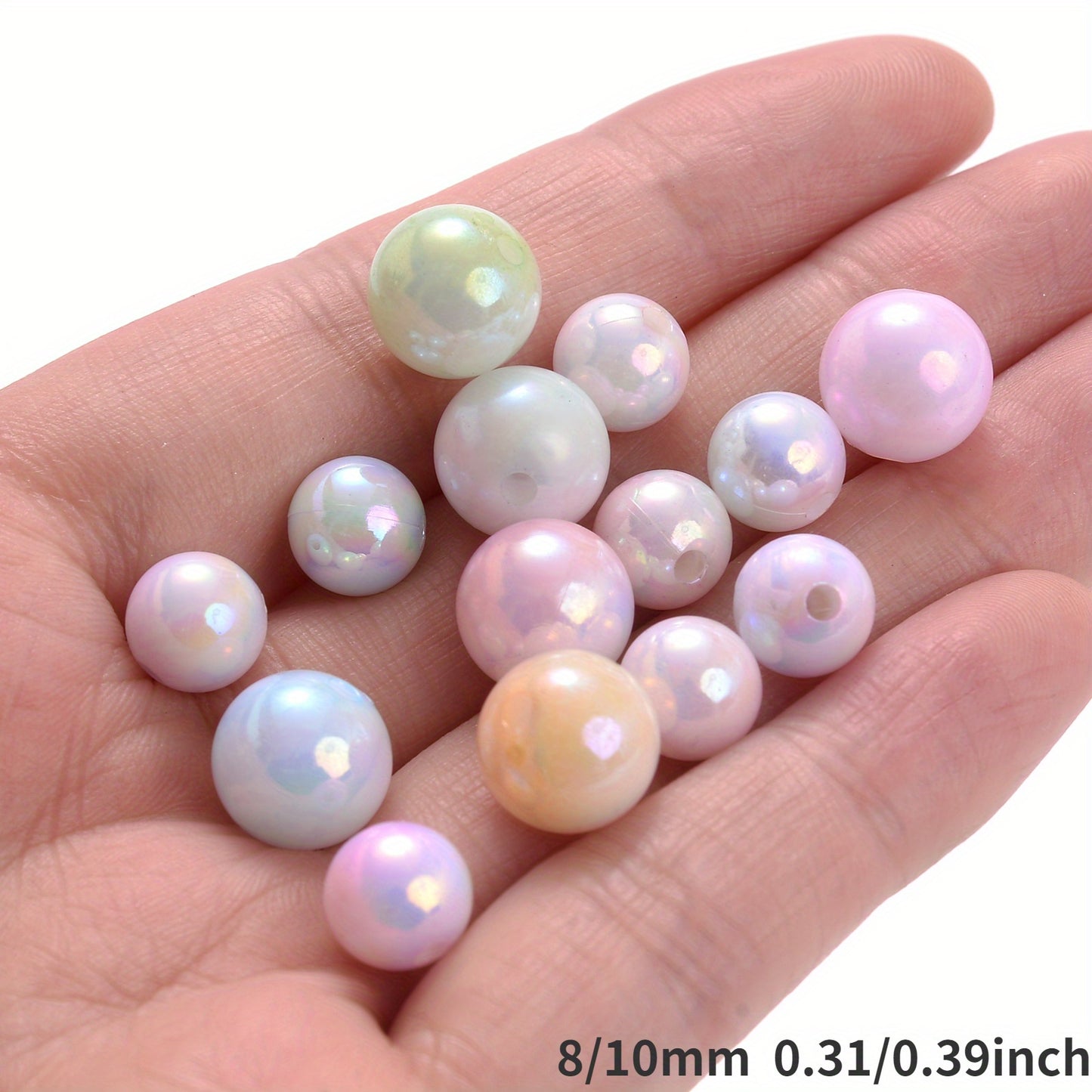 Jelly Color Heart Bow Knot Sandwich Acrylic Beads