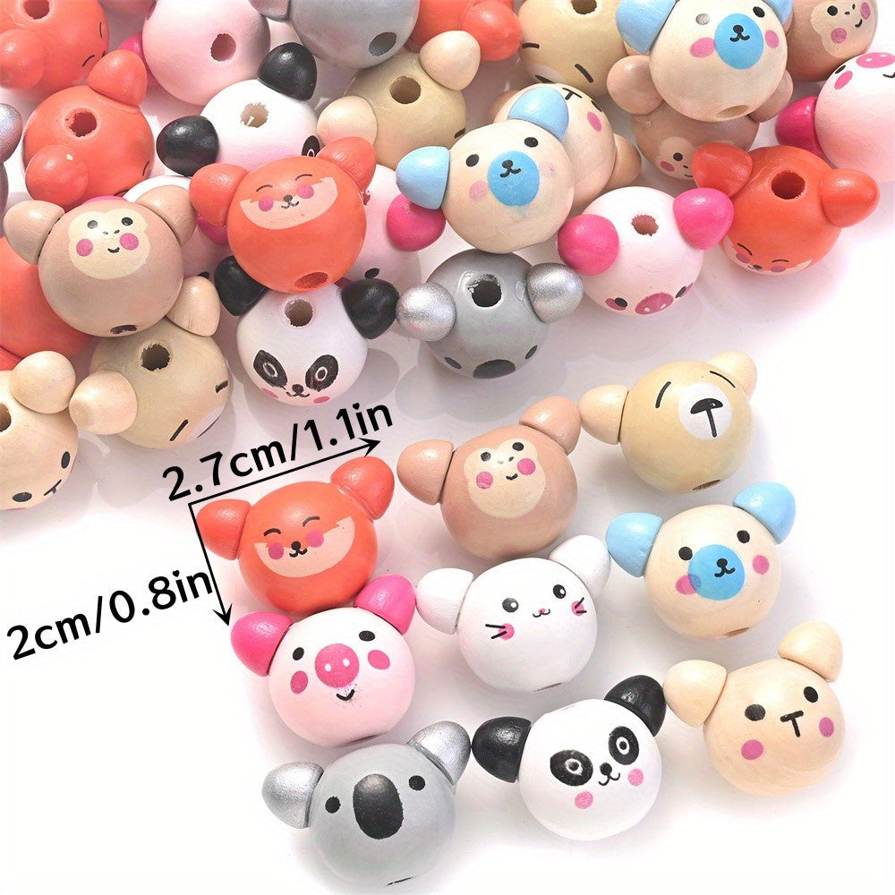 Matte Acrylic Mix Candy Color Round Spacer Beads
