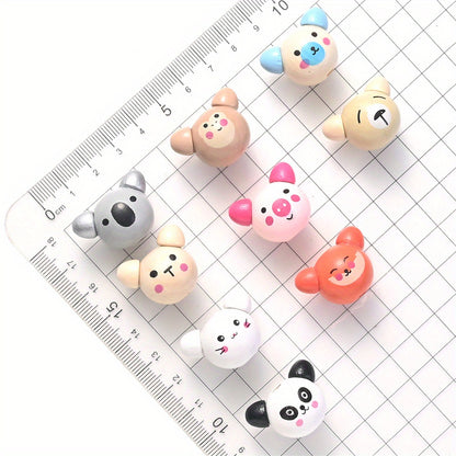 Matte Acrylic Mix Candy Color Round Spacer Beads