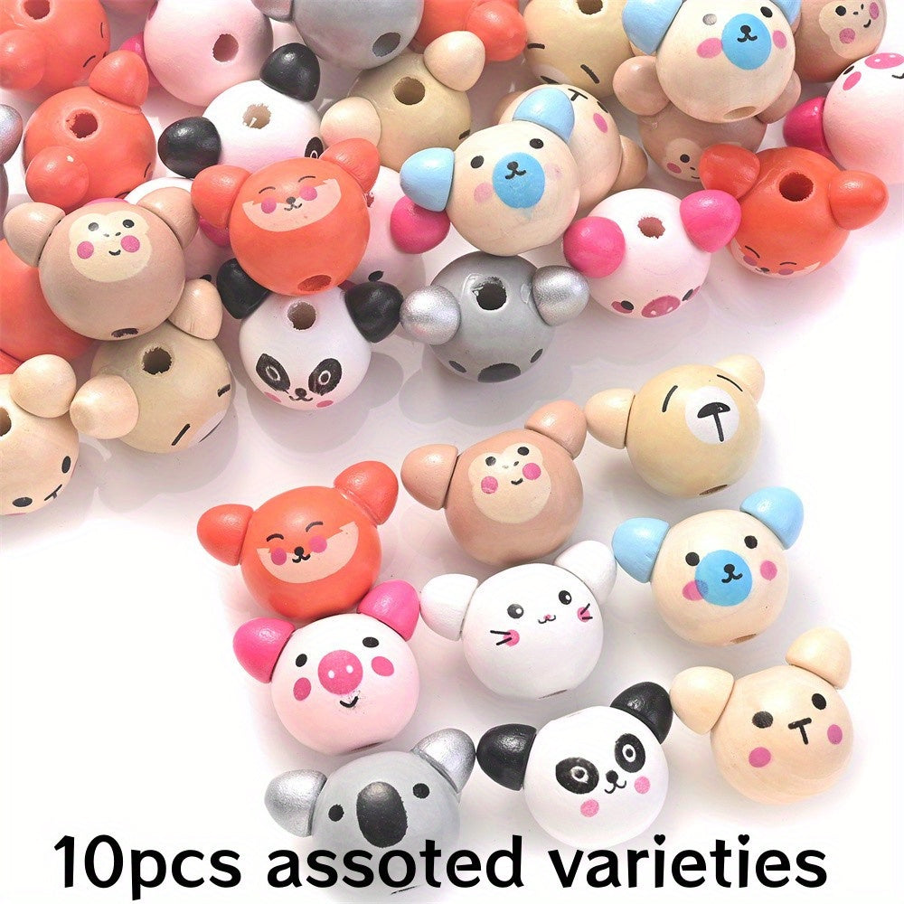 Matte Acrylic Mix Candy Color Round Spacer Beads