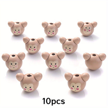 Matte Acrylic Mix Candy Color Round Spacer Beads