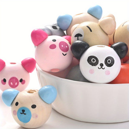 Matte Acrylic Mix Candy Color Round Spacer Beads