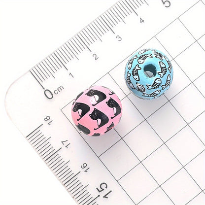 Colorful Silicone Lentil Abacus Focal Beads