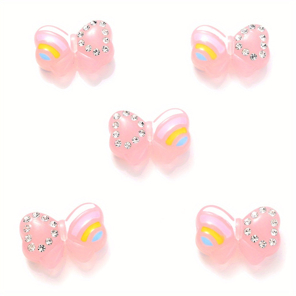 10g Halloween Series Ghost Spider Bat Evil Eye Flatback Nail Art Beads
