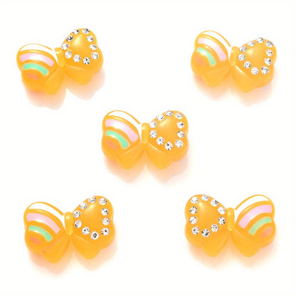 10g Halloween Series Ghost Spider Bat Evil Eye Flatback Nail Art Beads
