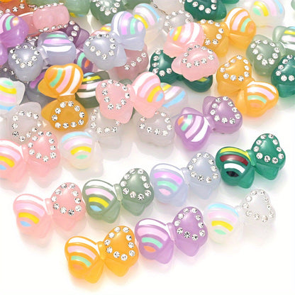 10g Halloween Series Ghost Spider Bat Evil Eye Flatback Nail Art Beads