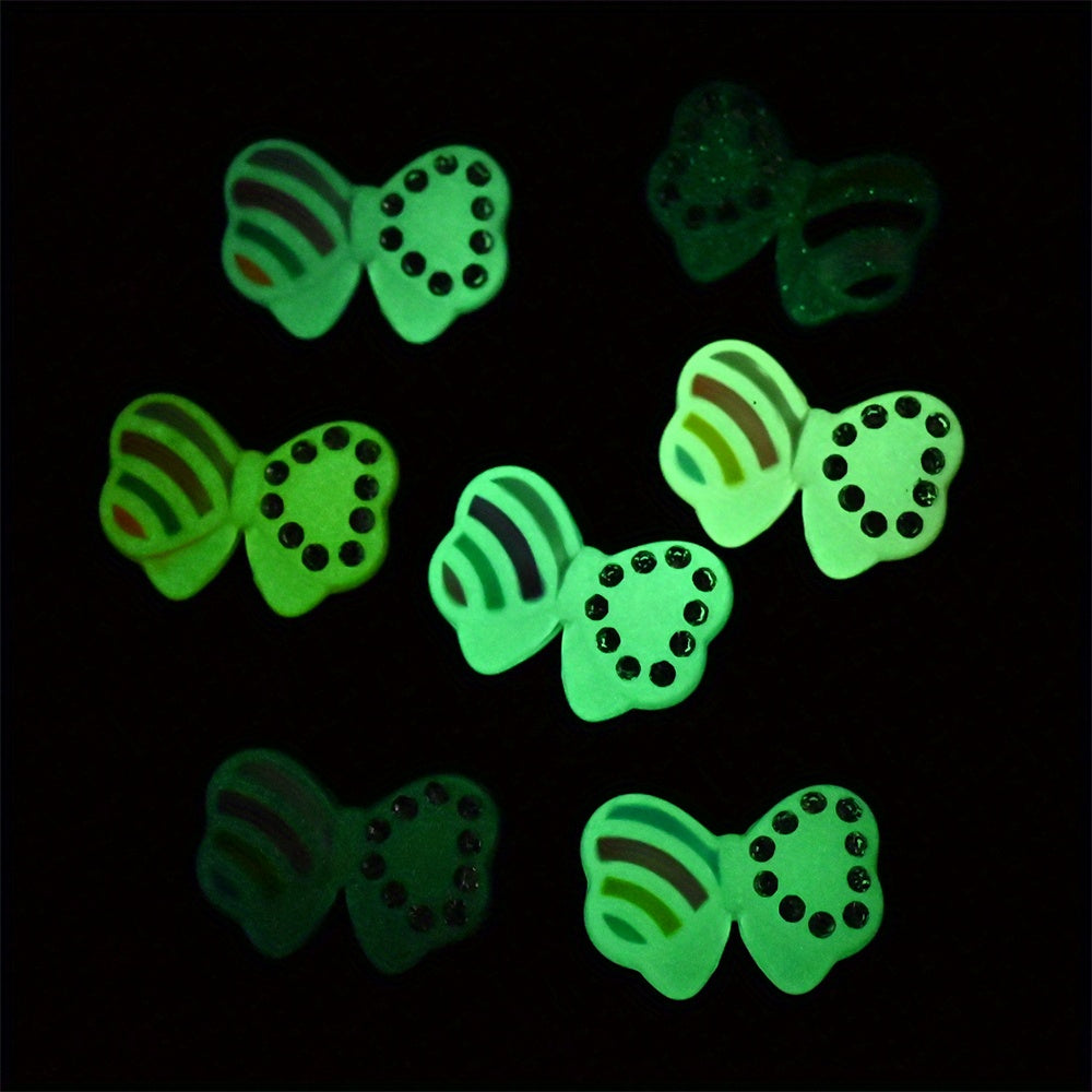 10g Halloween Series Ghost Spider Bat Evil Eye Flatback Nail Art Beads