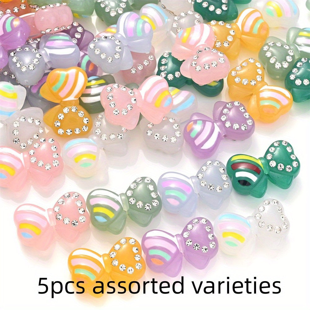 10g Halloween Series Ghost Spider Bat Evil Eye Flatback Nail Art Beads