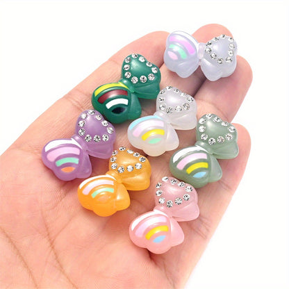 10g Halloween Series Ghost Spider Bat Evil Eye Flatback Nail Art Beads