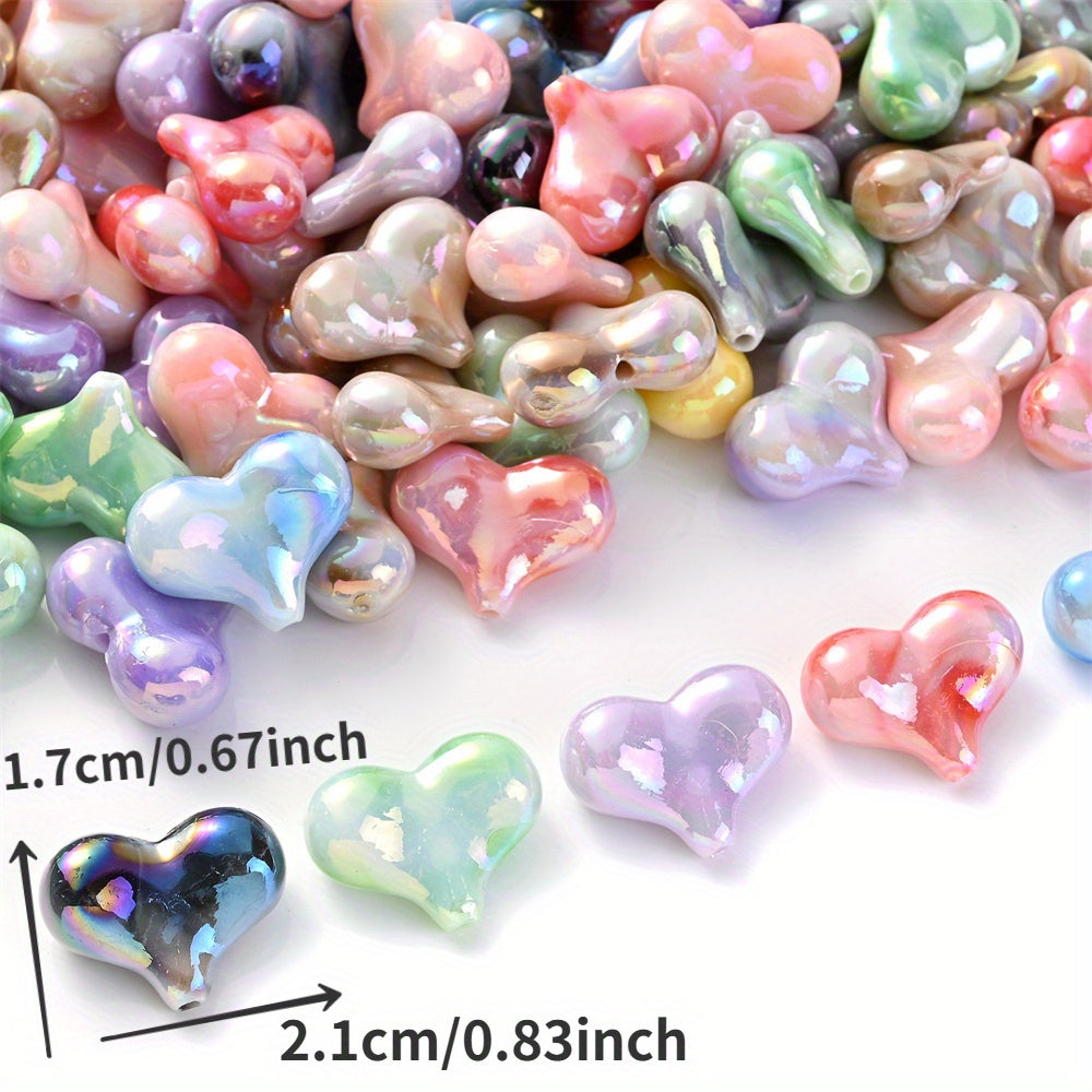 Colorful Acrylic Bow Knot Beads