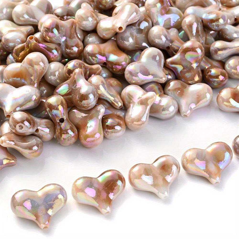 Colorful Acrylic Bow Knot Beads