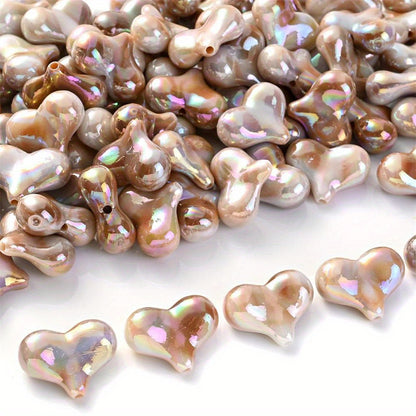 Colorful Acrylic Bow Knot Beads
