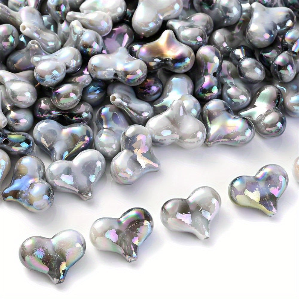 Colorful Acrylic Bow Knot Beads