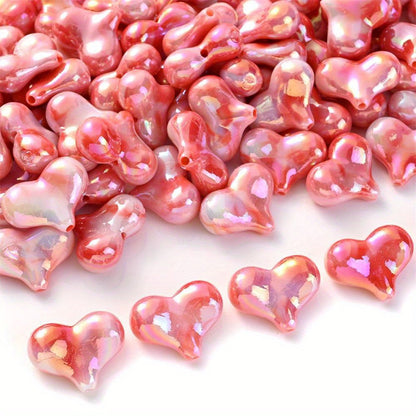Colorful Acrylic Bow Knot Beads