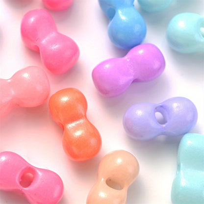 16mm Multicolor Mermaid & Macaron Shiny Acrylic Spacer Beads