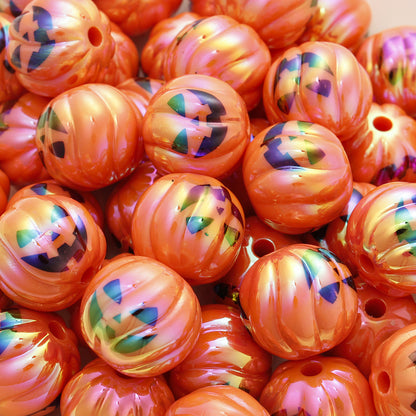Mini Peanut Shape Colorful Irregular Acrylic Seed Beads