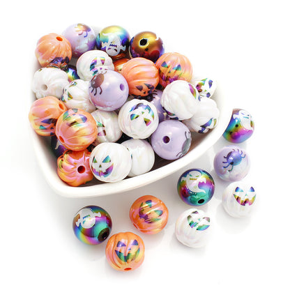 Mini Peanut Shape Colorful Irregular Acrylic Seed Beads