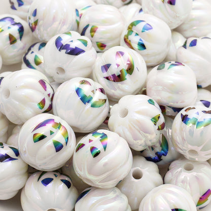 Mini Peanut Shape Colorful Irregular Acrylic Seed Beads